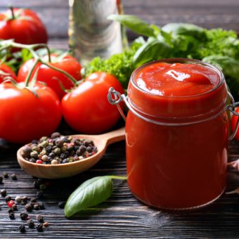 zelfgemaakte ketchup