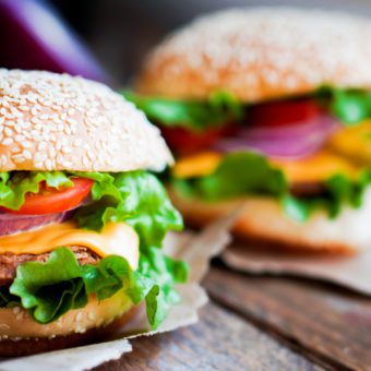 de klassieke hamburger